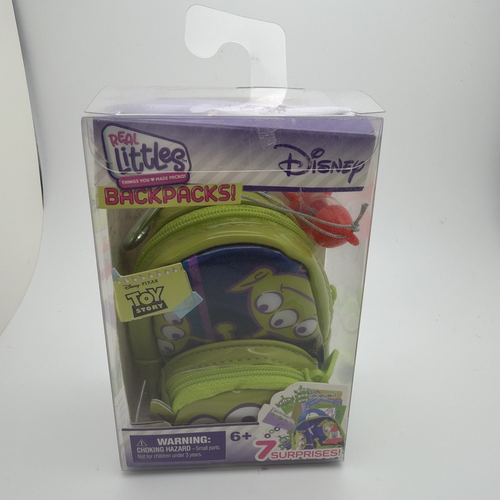 Disney Real Littles Backpack Includes Surprises! New! Toy Story
